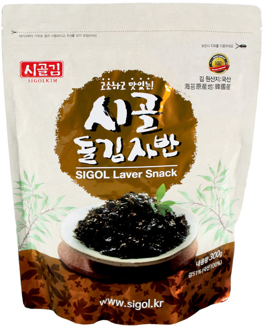 시골 돌김자반, 300g, 1개