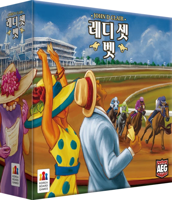 AEG 코리아보드게임즈 레디 셋 벳 보드게임, 혼합색상, 1개 - 쿠팡