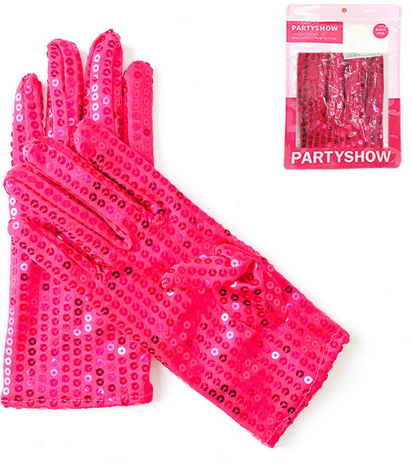 파티쇼 파티 스팡클 공주 장갑 양손착용, 푸치샤, 1세트