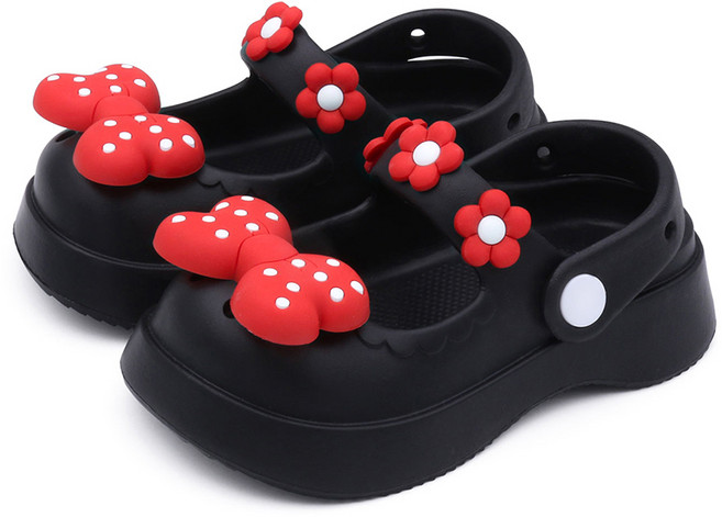 키펀트 여아용 프린세스 소프트 EVA 샌들 T-14