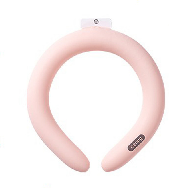 엠팩플러스 아이스링 넥쿨러, 핑크, 1개