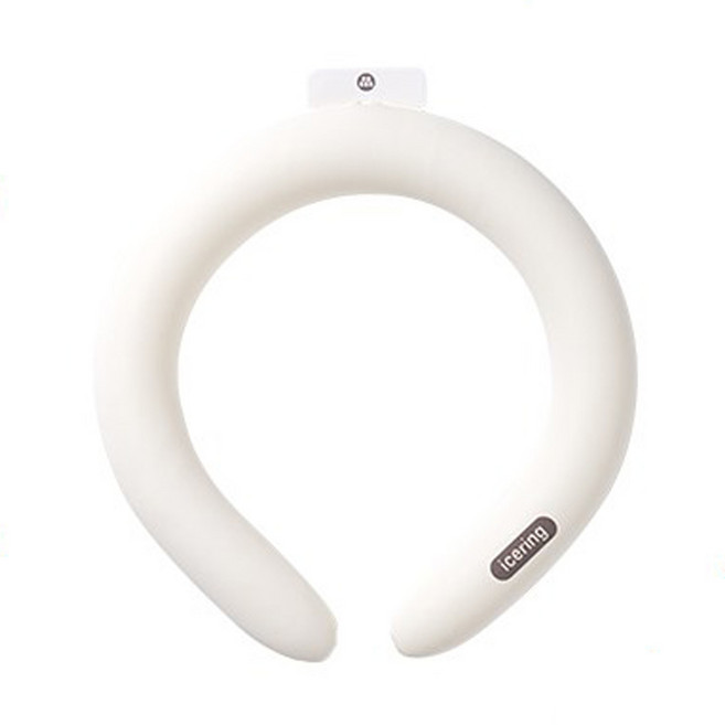 엠팩플러스 아이스링 넥쿨러, 아이보리, 1개