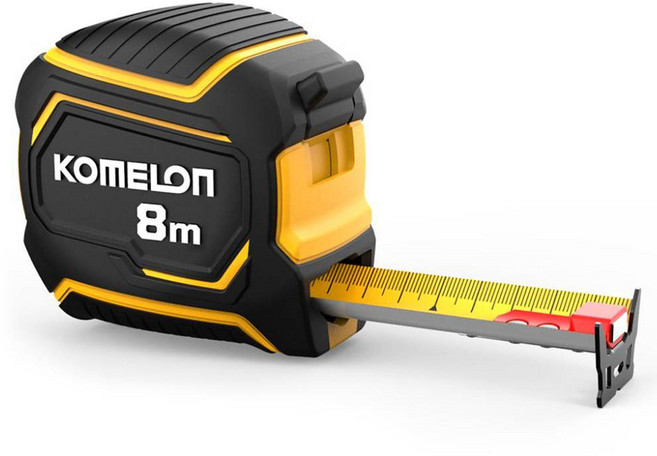 코메론 몬스타 자동 줄자 8m x 32mm KMC-94M, 1개