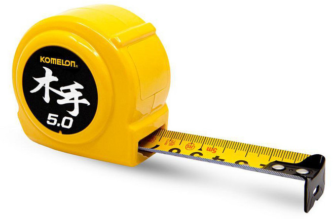 코메론 목수 줄자 5m x 25mm KMC-83T, 1개