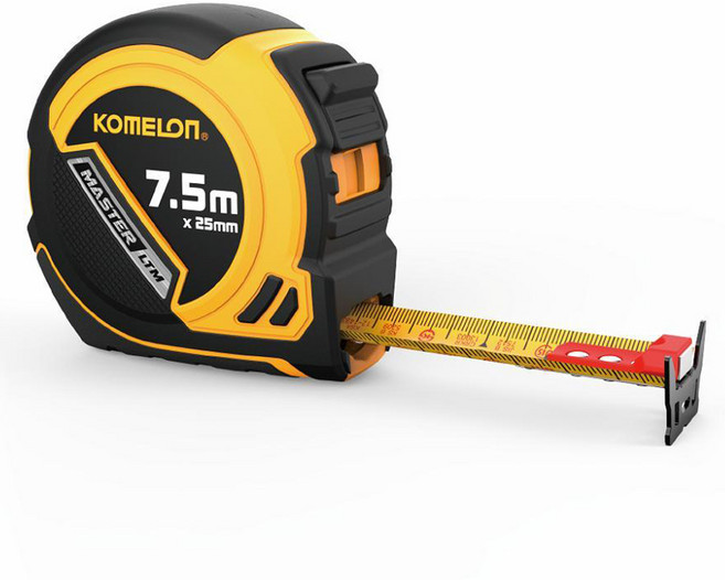 코메론 마스터 줄자 7.5m x 25mm KMC-93LTM, 1개