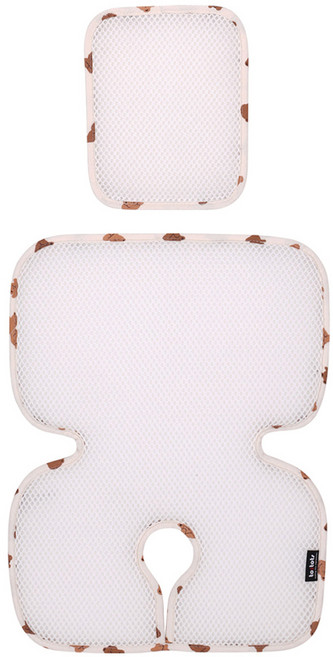 투토츠 3D 카시트 쿨시트 헤드레스트, 큐티베어 아이보리