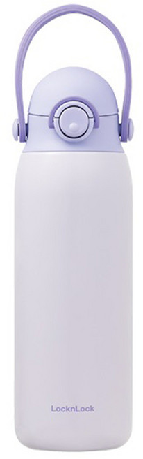 락앤락 스쿨핏 키즈 스트랩 텀블러, 바이올렛, 500ml, 1개