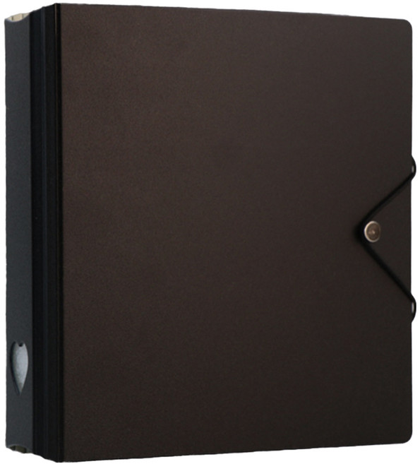 아워웍스 포토카드북 4p, 블랙, 25매