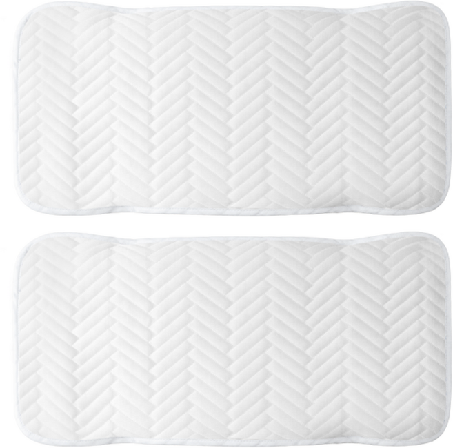 프랑떼 프리미엄 듀라론 즉각 냉감 유아용 밴딩 베개커버 2p, 헤링본