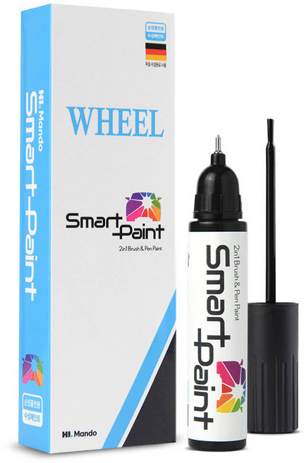 HL만도 스마트 페인트 휠전용, 1개, 다크실버계열403