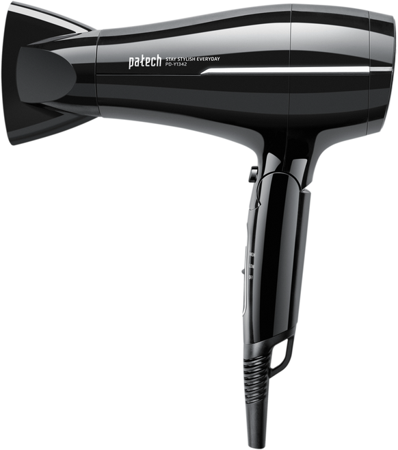 파테크 한일전자 접이식 고출력 헤어드라이기 2100W, PD-Y1342, 블랙