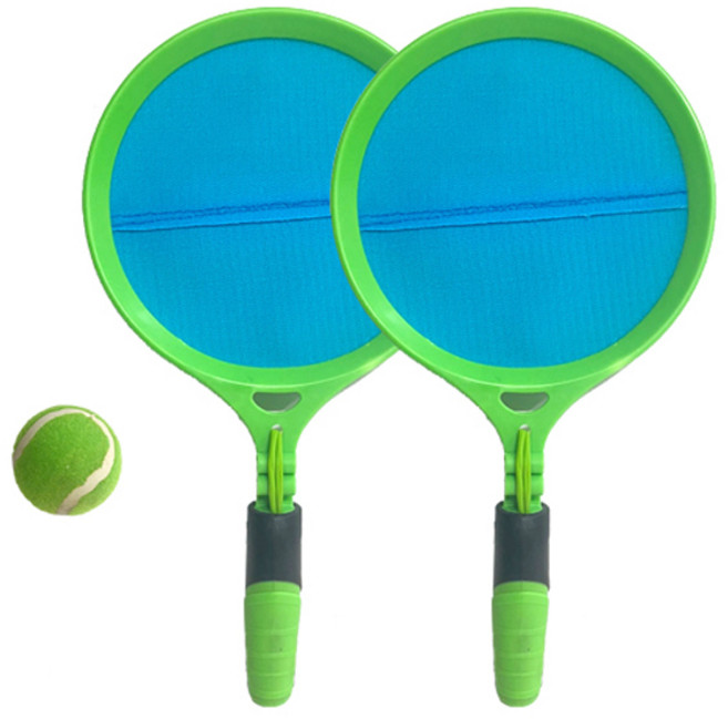 프랭클린 스틱 스프링 캐치팡 라켓 2p + 볼 세트 53202, 혼합색상, 1세트