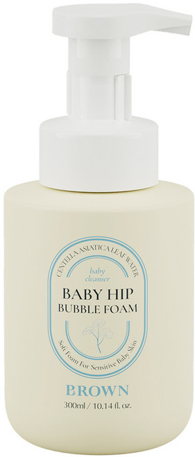 브라운 유아용 저자극 아기엉덩이 이너 클렌저, 300ml, 1개