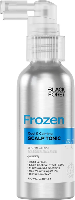 블랙포레 프로즌 쿨 앤 진정 두피 토닉 스프레이형 헤어에센스, 100ml, 1개 - 쿠팡