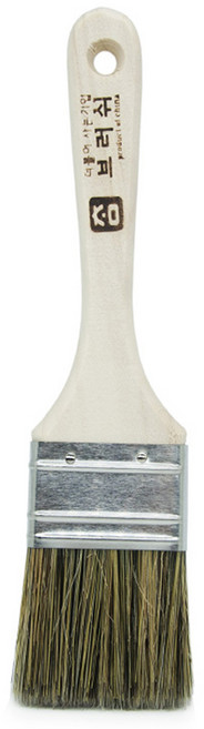 커피보니 커피머신 청소 사각 브러쉬, 우드, 1개