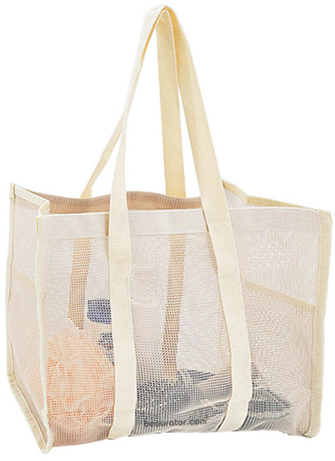 뷰레이터닷컴 코코 매쉬 수영가방, 베이지