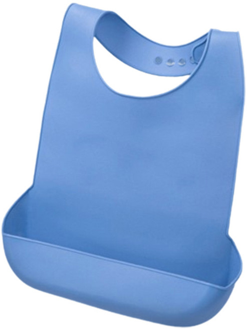 Daybyday 데이바이데이 성인용 방수 턱받이, 블루, 1개