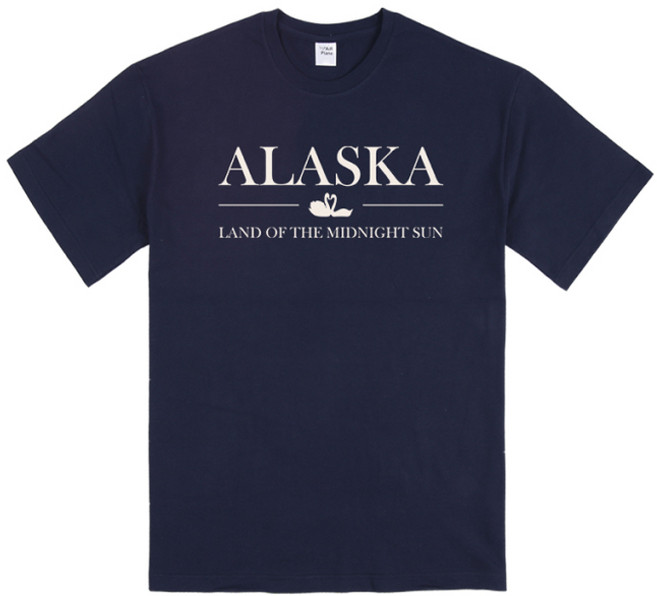 에어플레인 알래스카 릴렉스핏 20수 통기성 라운드 반팔 티셔츠