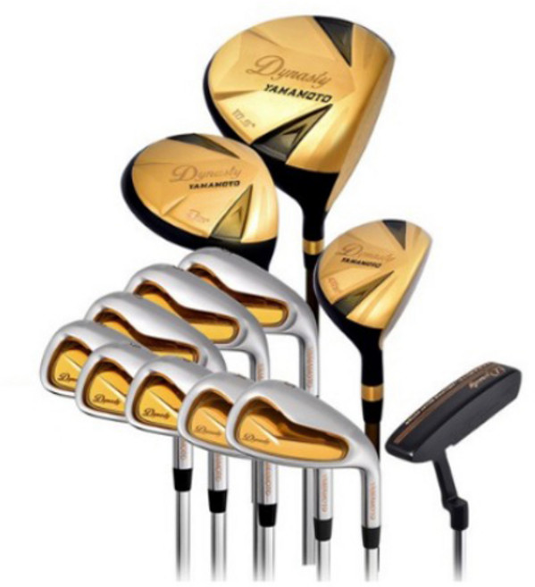 야마모토골프 프리미엄 남성용 풀세트 다이너스티 골드 골프클럽