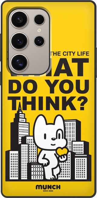 뭉크 어반시티 마그네틱 카드수납 범퍼 휴대폰 케이스