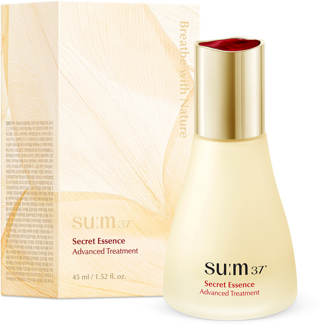숨37도 시크릿 에센스 어드밴스드 트리트먼트 모공 장벽 케어 세럼, 45ml, 1개