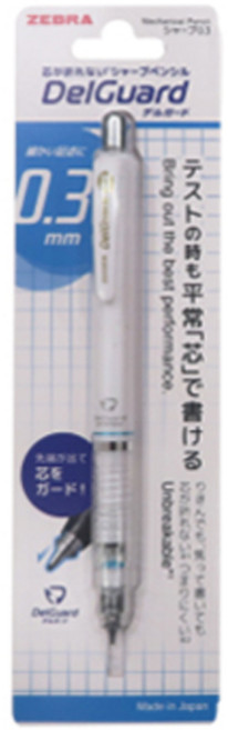 델가드 뉴 샤프 화이트, 0.3mm, 1개