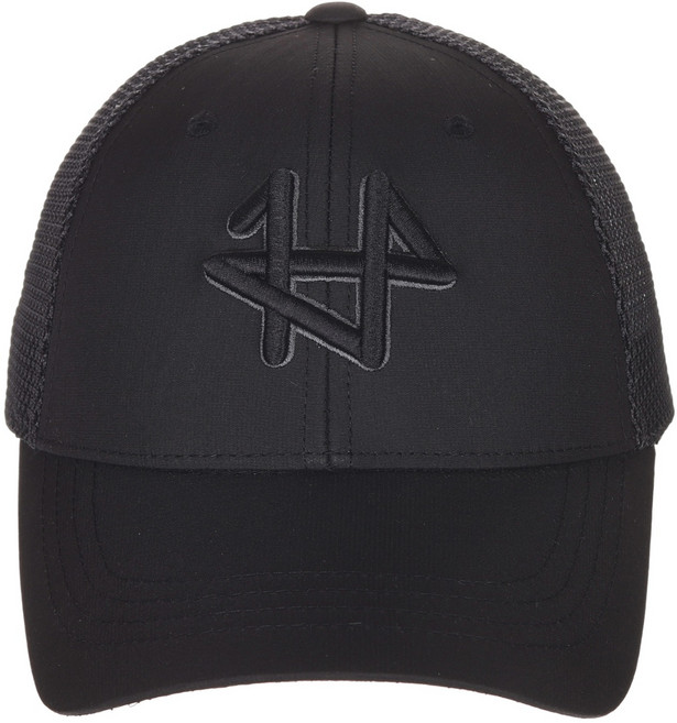 에이틴에이치 퍼포먼스 빅사이즈 골프 메시캡, 블랙, 1개