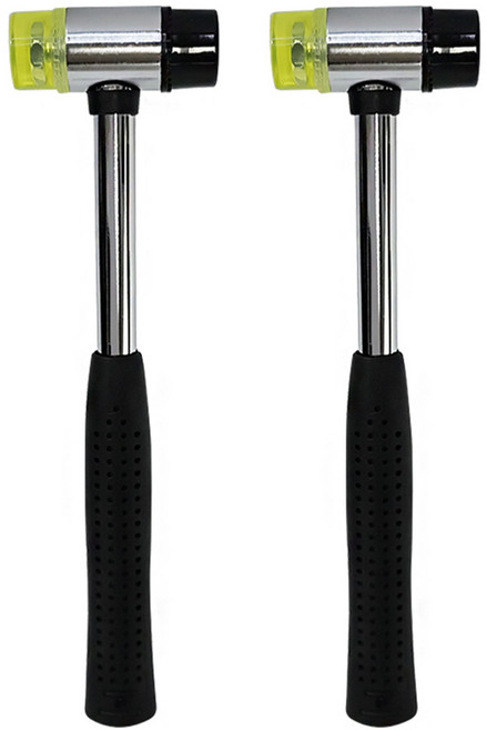 월드크린 가정용 똑딱 고무 망치 소형, 2개