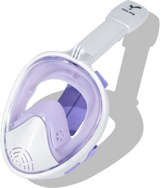 이츠라이프 풀페이스 스노클링 마스크 3세대, 쿨라일락