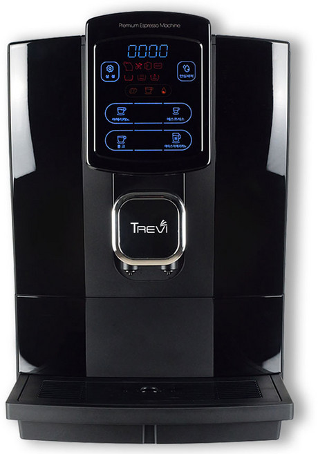 TREVI 리치아로마 오피스 전자동 커피머신, ALC-P04630, 울트라블랙