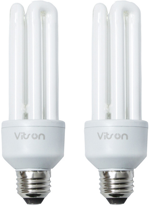 비츠온 안정기 내장형 LE 램프 전구 30W E26, 주광색, 2개