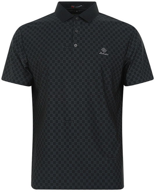 페라어스 남성용 사각패턴 쿨 스판 골프셔츠 CTM4OM2149