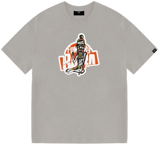 에이치엑스 남성용 통기성 오버핏 반팔 티셔츠 HX1052