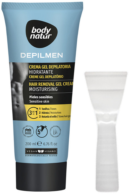 바디네이처 제모크림 맨 바디 센시티브 스킨, 1개, 200ml