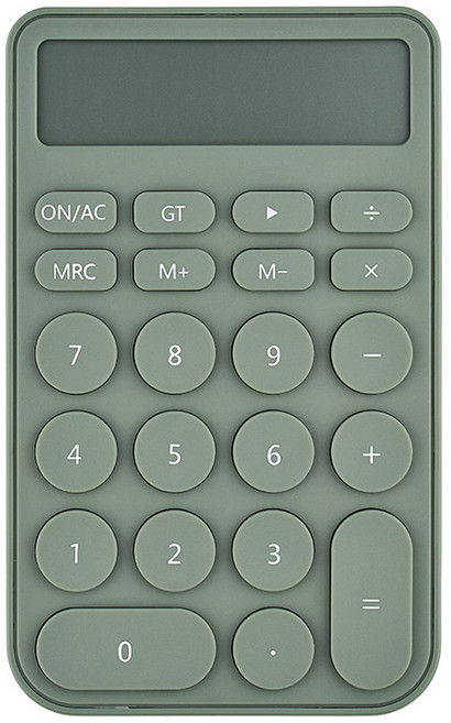 롭다 계산기 S, SageGreen, 1개