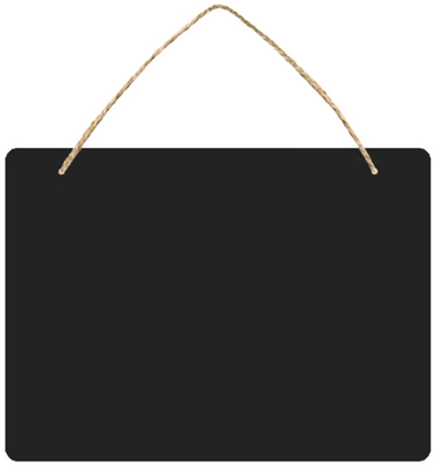 에스앤큐 걸이형 팻말 블랙 보드