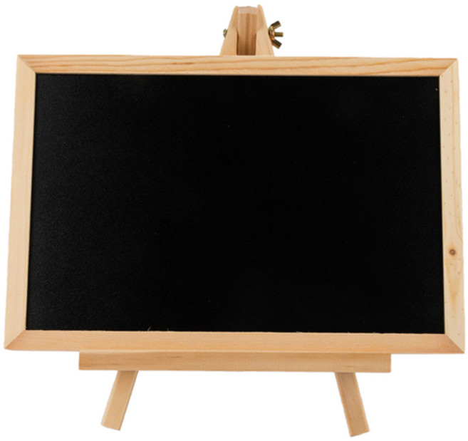 에스앤큐 미니 이젤 블랙 보드