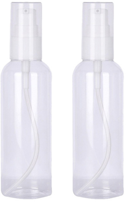 에스앤큐 펌핑 용기 100ml, 투명, 2개