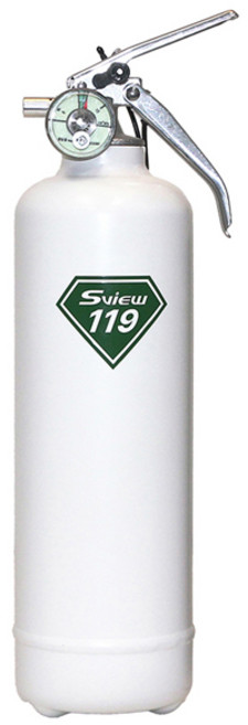 에스뷰 119 차량용 소화기, 1.9kg, 화이트, 1개