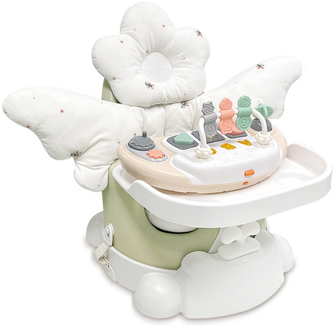 무나부스터체어 블라썸 6종 세트, 올리브(체어), 부케(필로우), 1세트