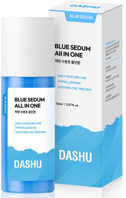 다슈 파란 수분초 올인원, 150ml, 1개