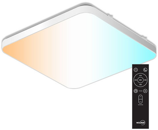 장수램프 베젤리스 스마트 LED 천장등, 주광색