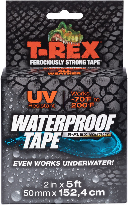 美國 T-REX 防水超強力全天候防水膠帶 50mm x 152.4cm, 1個
