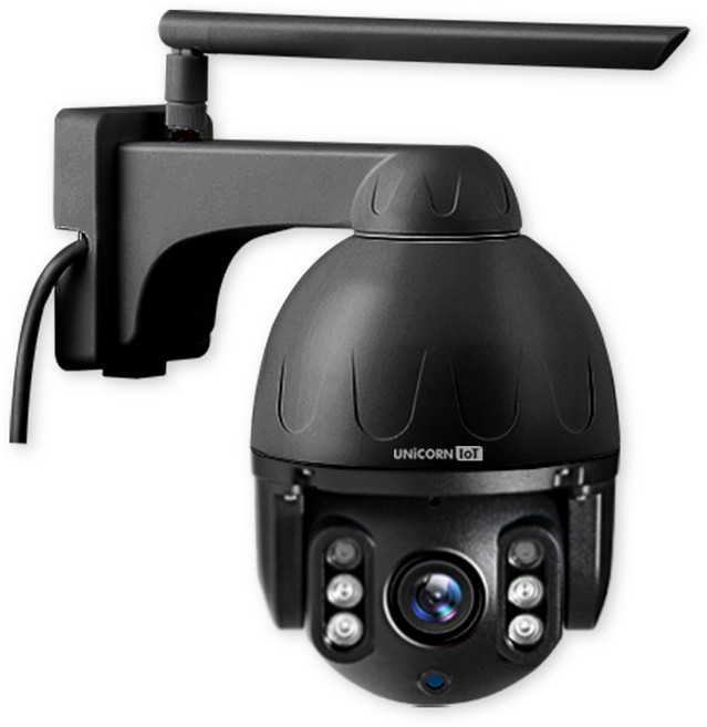 유니콘IoT 500만화소 5배광학줌 실외형CCTV 무선 보안 IP카메라 실외, TCAM-M5, 1개