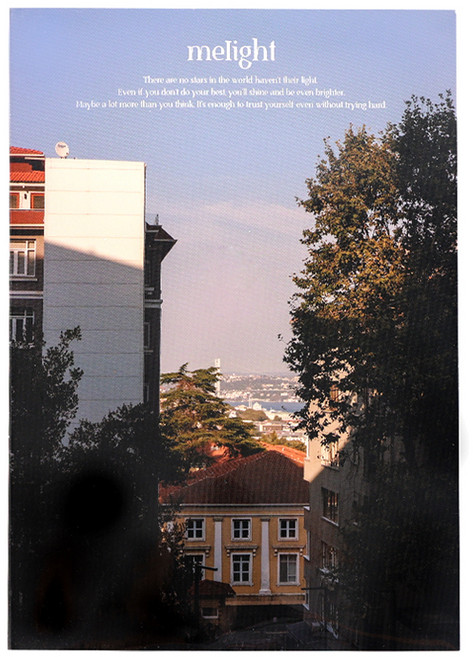 워너디스 미라이트 모눈 무지 노트, 05 캄 앤 피스풀, 1개