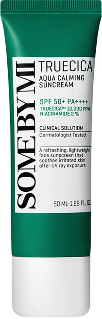 썸바이미 트루시카 아쿠아 카밍 선크림 SPF50+ PA++++, 1개, 50ml - 쿠팡