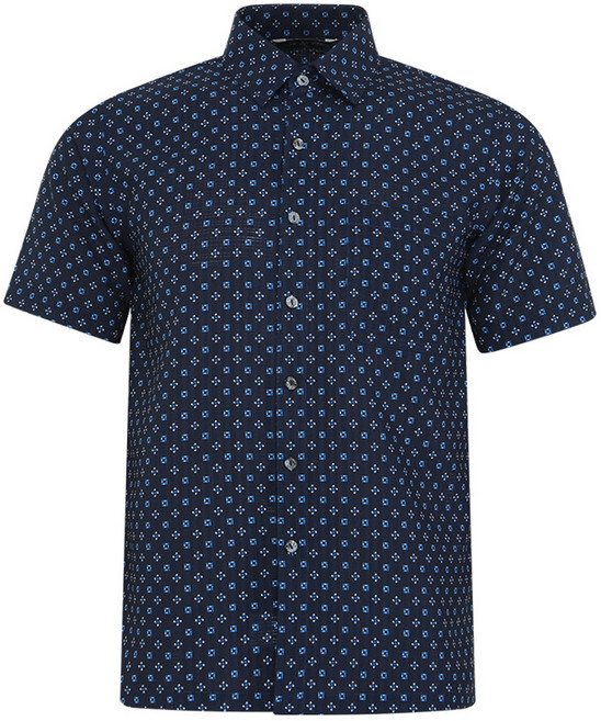 페라어스 남성용 JP 도트플라워 통풍 남방셔츠 CTM4AJ2475