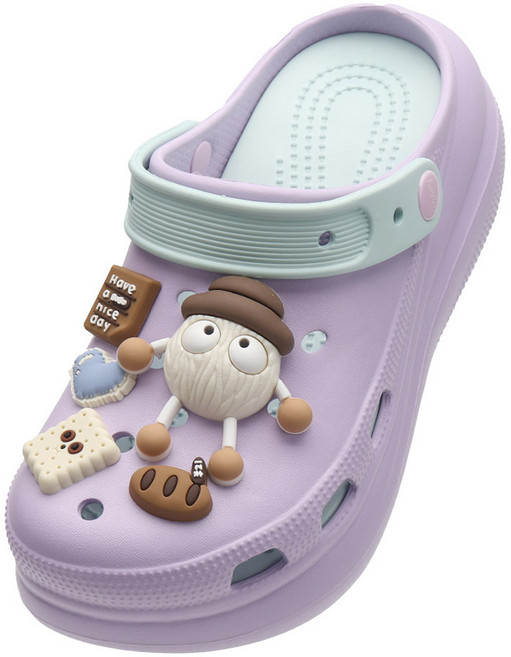 유세븐 여성용 EVA 클로그 DM제레온 아쿠아 샌들