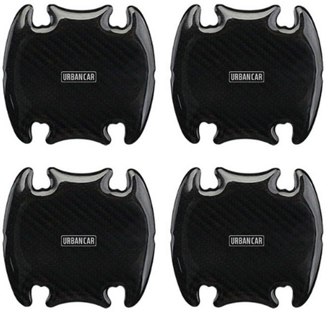 어반카 배트 피버 도어가드 B 4p 세트, 블랙, 1세트