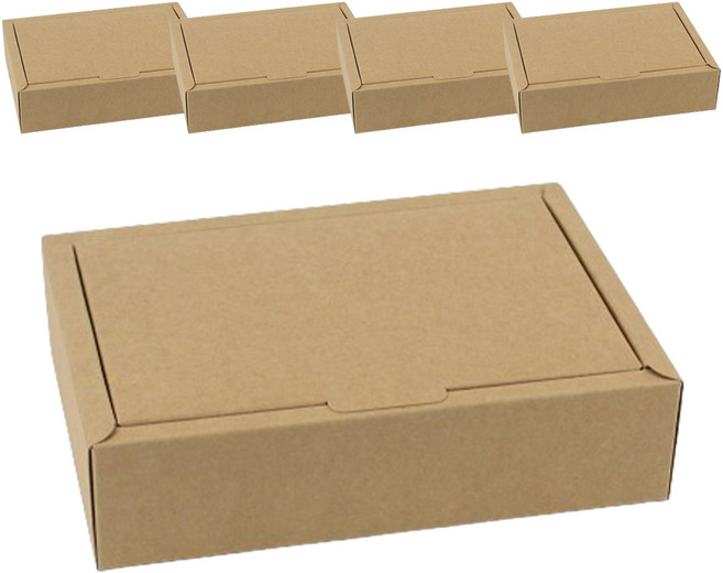 아이엔피 감동 플립기프트 상자 크라프트 18호 18 x 12 x 5 cm, CA01, 5개